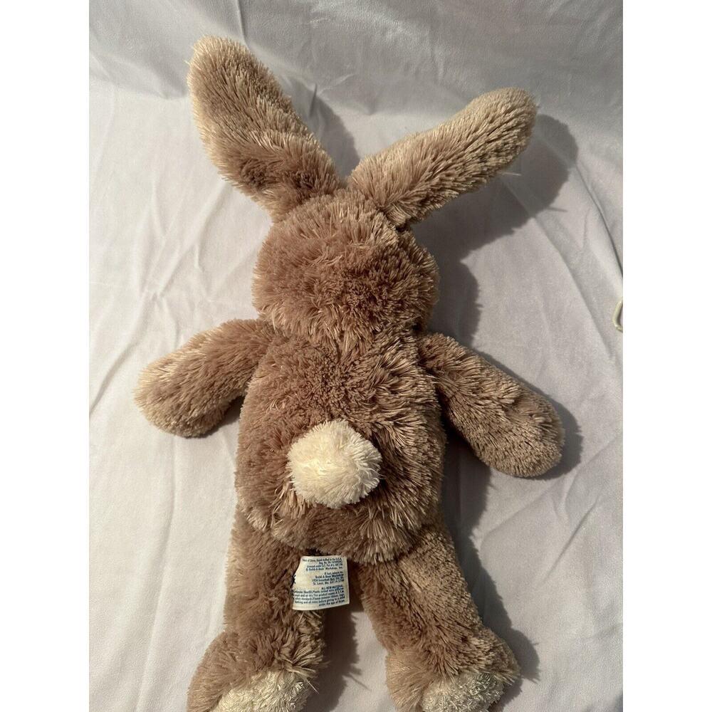 Build A Bear BAB 20" Plush Tan Bunny Rabbitt Posable Ears Pre-Loved Cudly - Picture 3 of 6